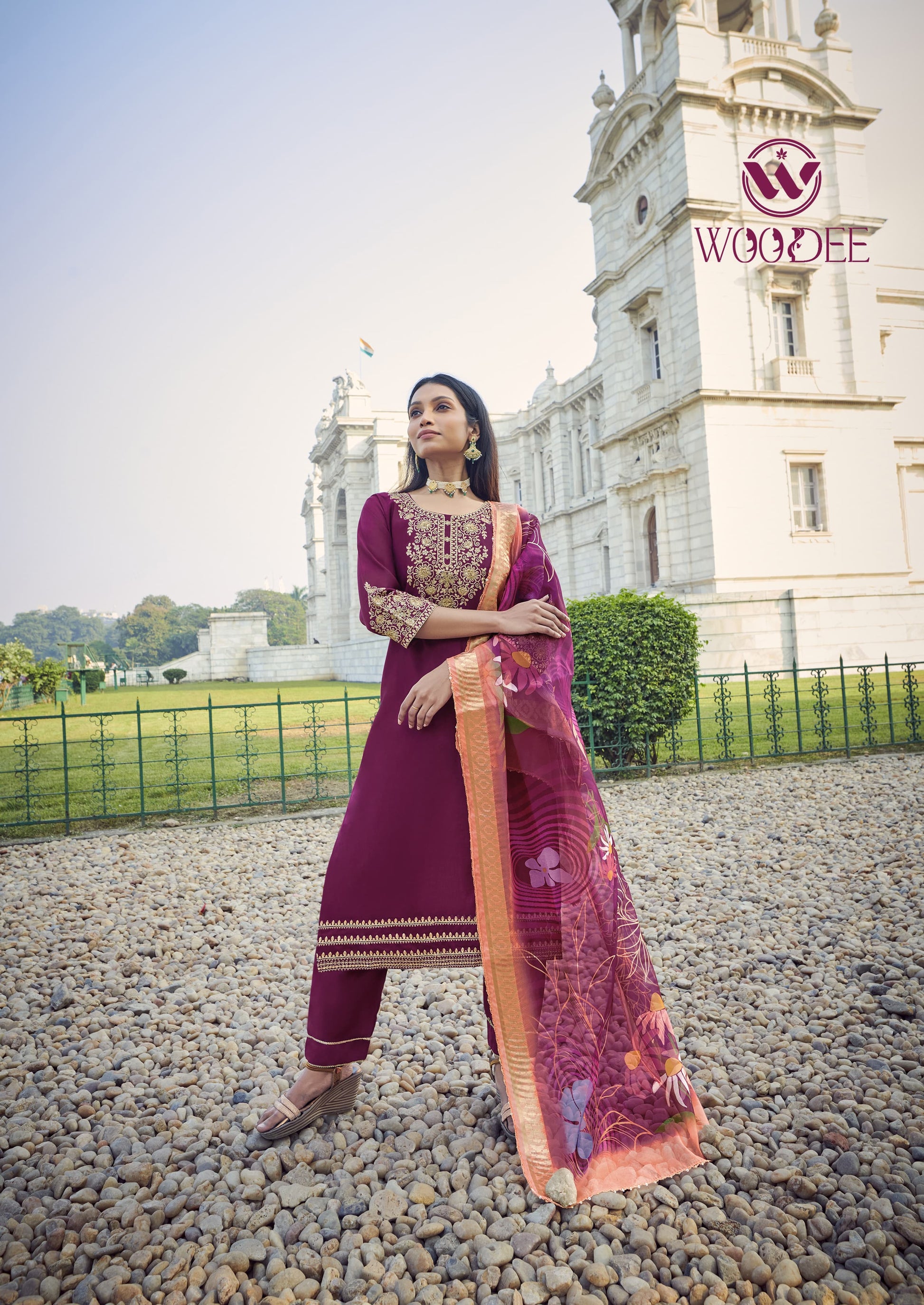 Product Image - Elegant VEDA Designer Saree - Premium Festive Attire
