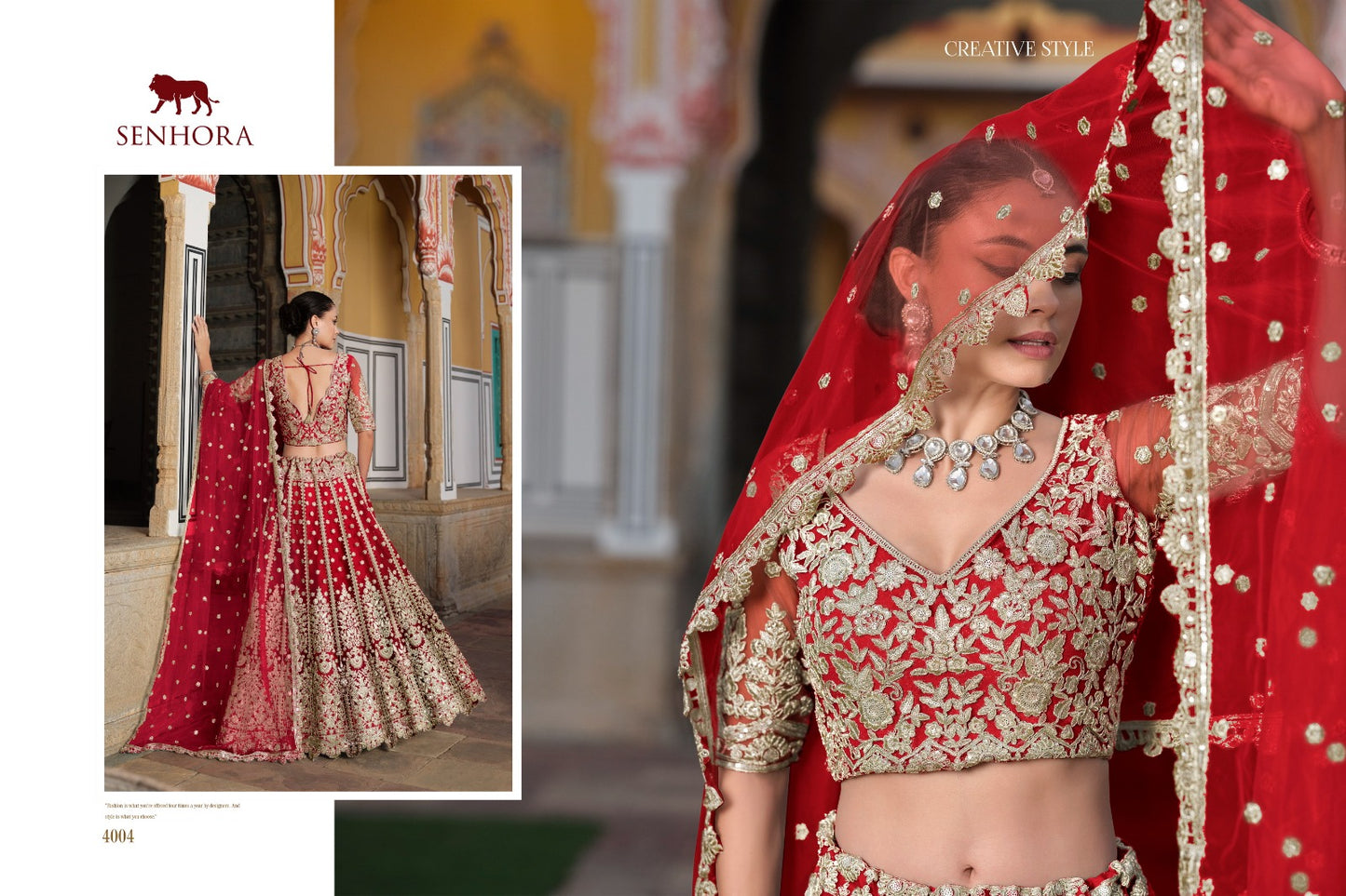 Product Image - Senhora Sangam Premium Wedding Lehenga Collection