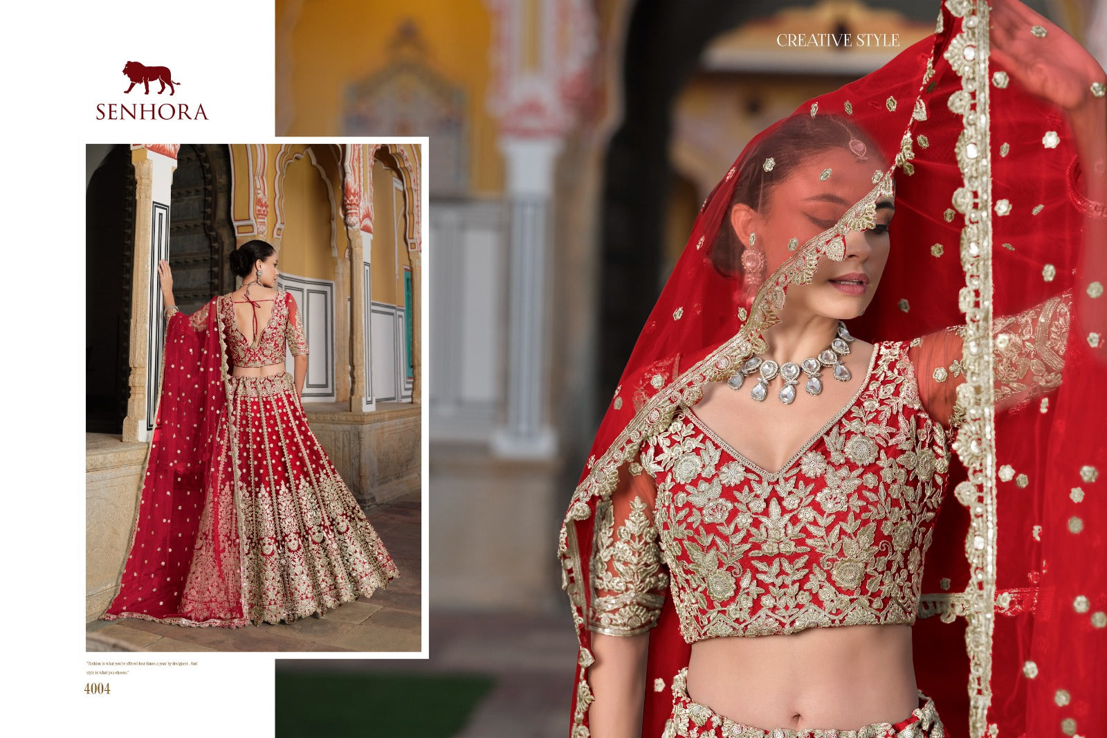 Product Image - Senhora Sangam Premium Wedding Lehenga Collection