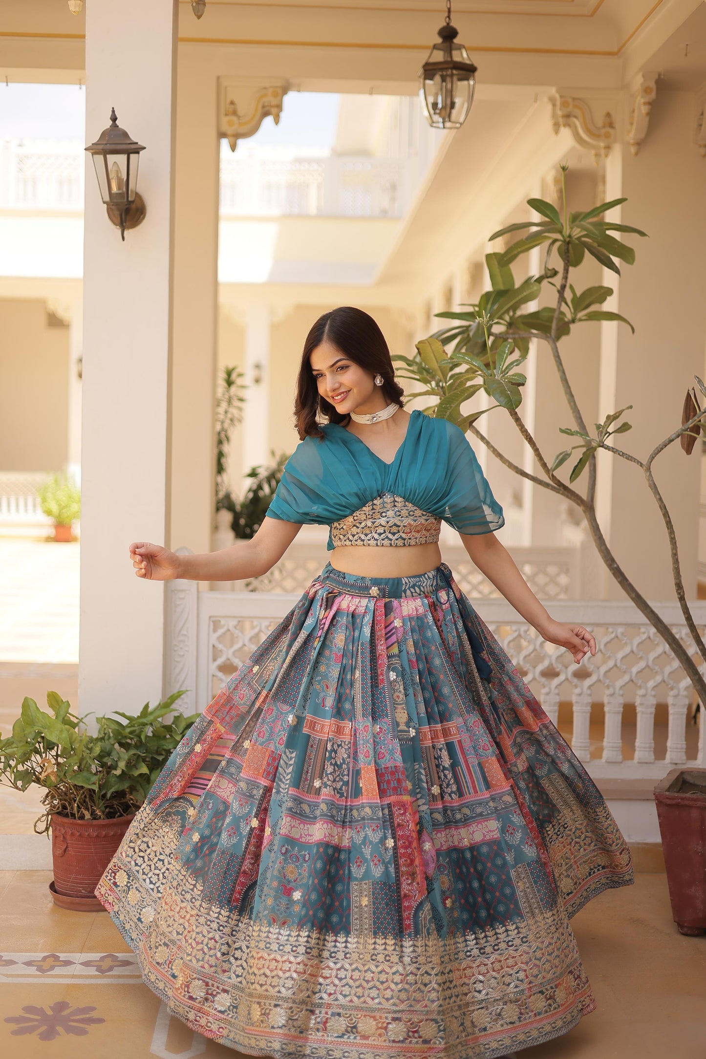 Product Image - Designer Lehenga Choli - Ethnic Wear for Festive Occasions