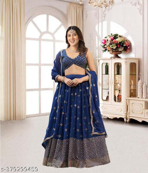 Product Image - Elegant Designer Fully Stitched Lehengas for Every Occasion - 1