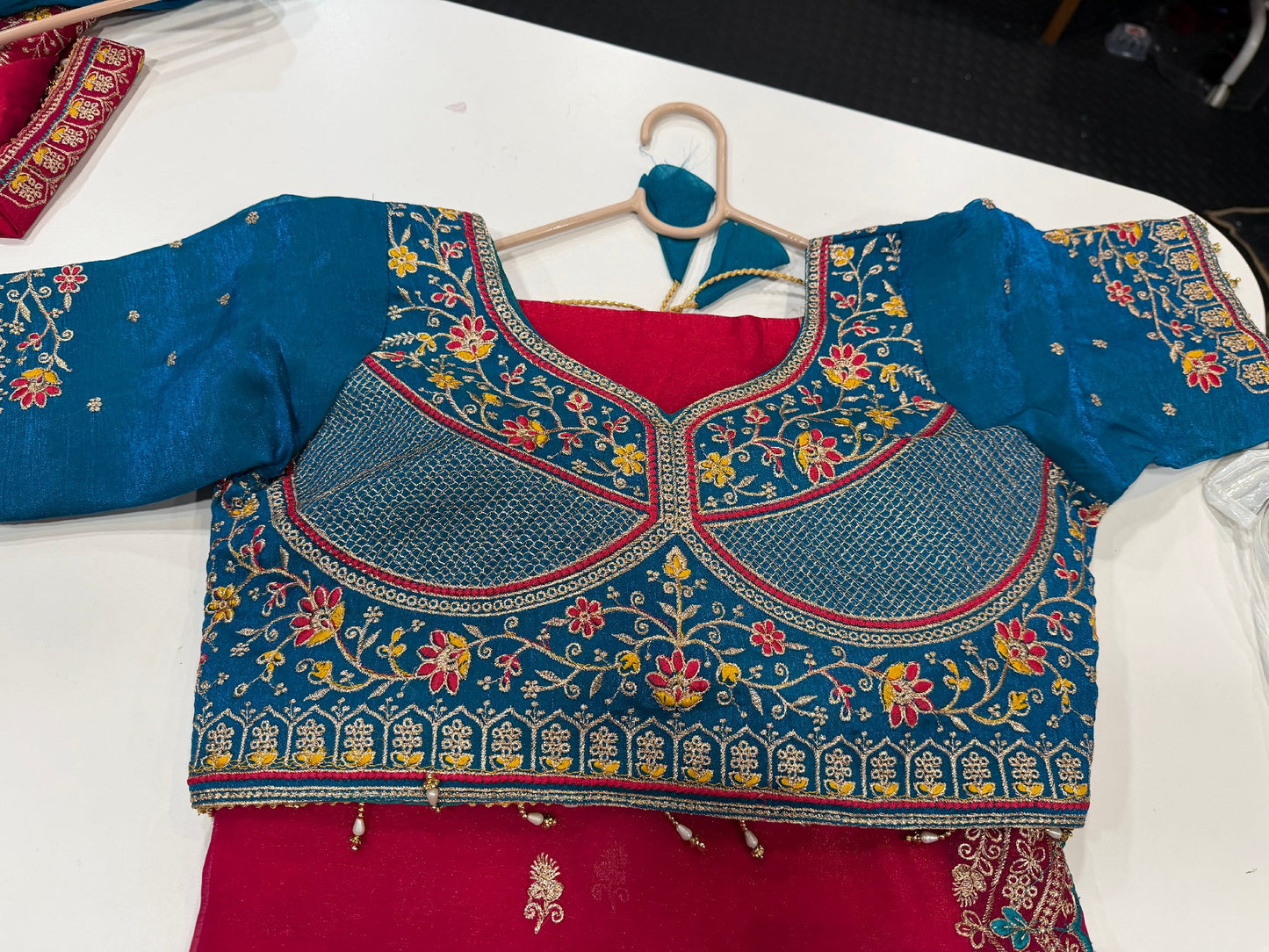 Product Image - Elegant Designer Saree with Striched Blouse - 3