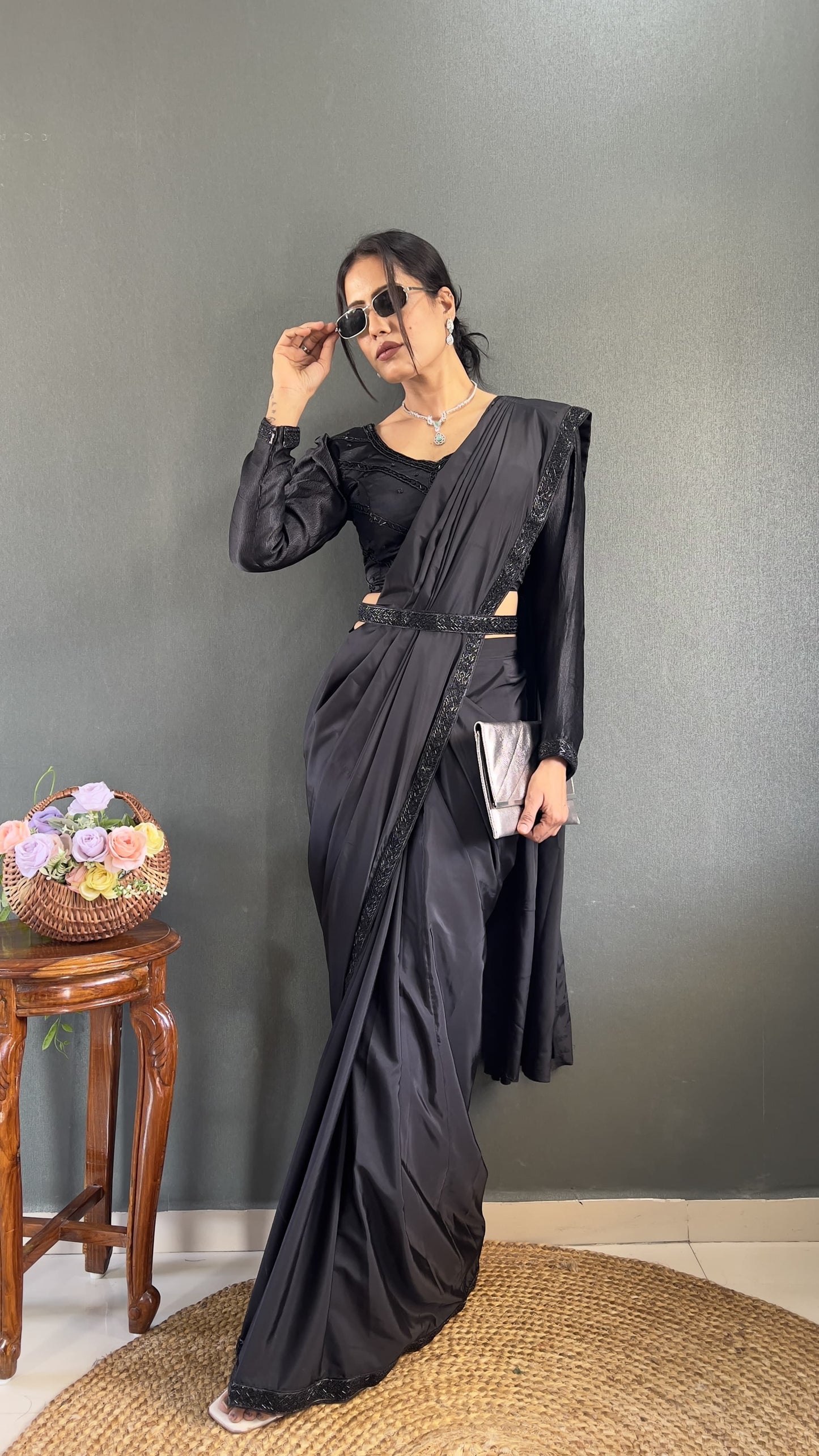 Product Image - Designer Natural Silk Sarees with Hand Work