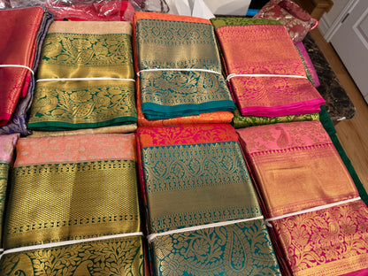 Kachipuram pattu saree