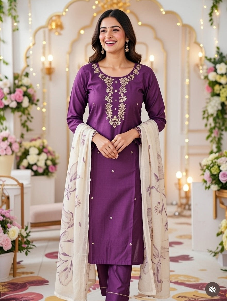 Party wear designer suits DesiColorClothing