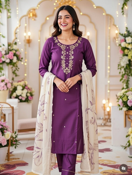 Party wear designer suits DesiColorClothing