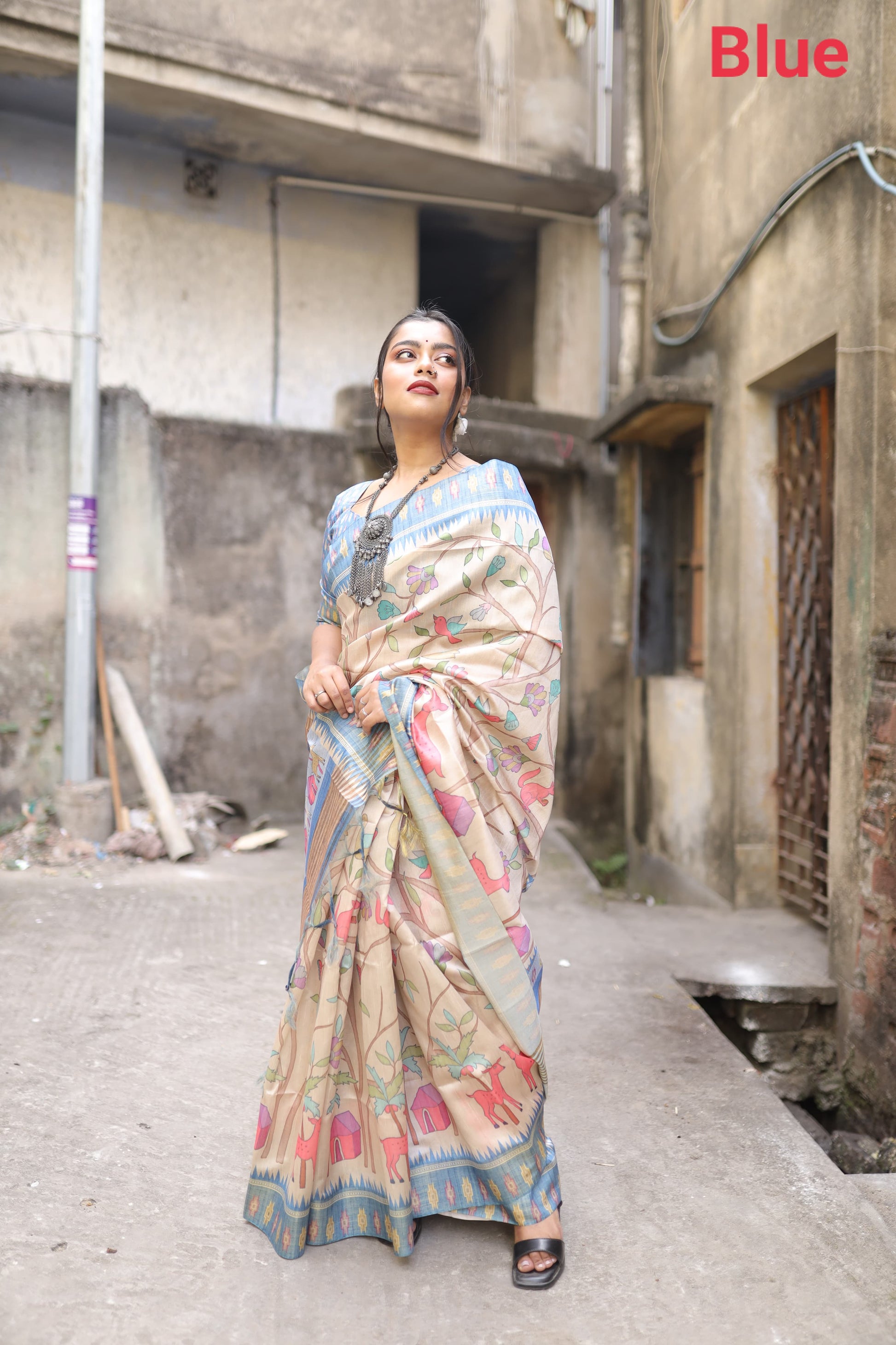 Product Image - Premium Designer Georgette Saree - Ethnic Wear for Festive Occasions