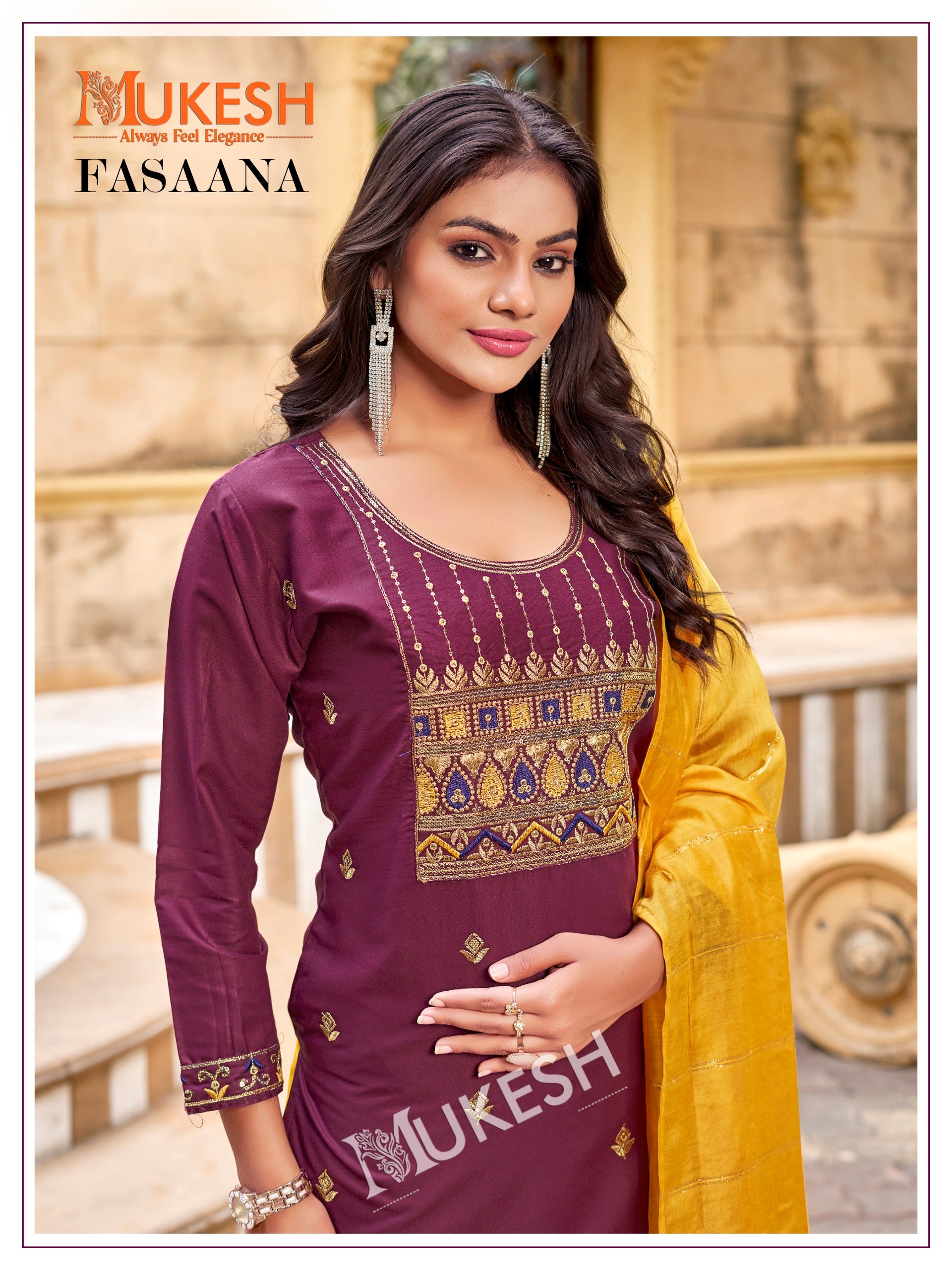Product Image - FASAANA Designer Saree | Georgette Fabric Ethnic Wear | Wedding Saree & Festive Wear