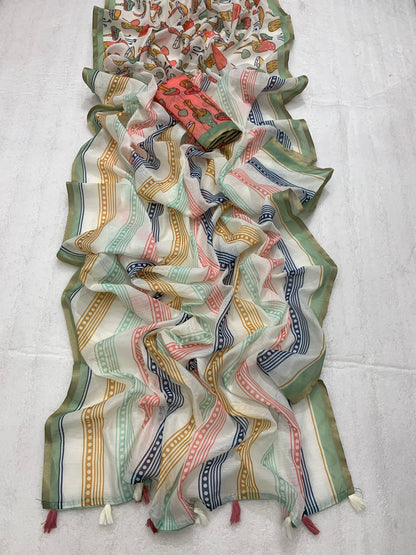 Cotton sarees