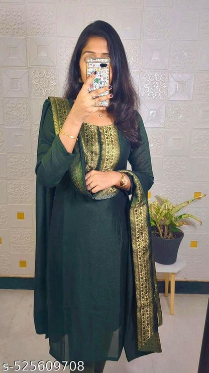 Product Image - Elegant Silk Traditional Party Wear Suits - 2