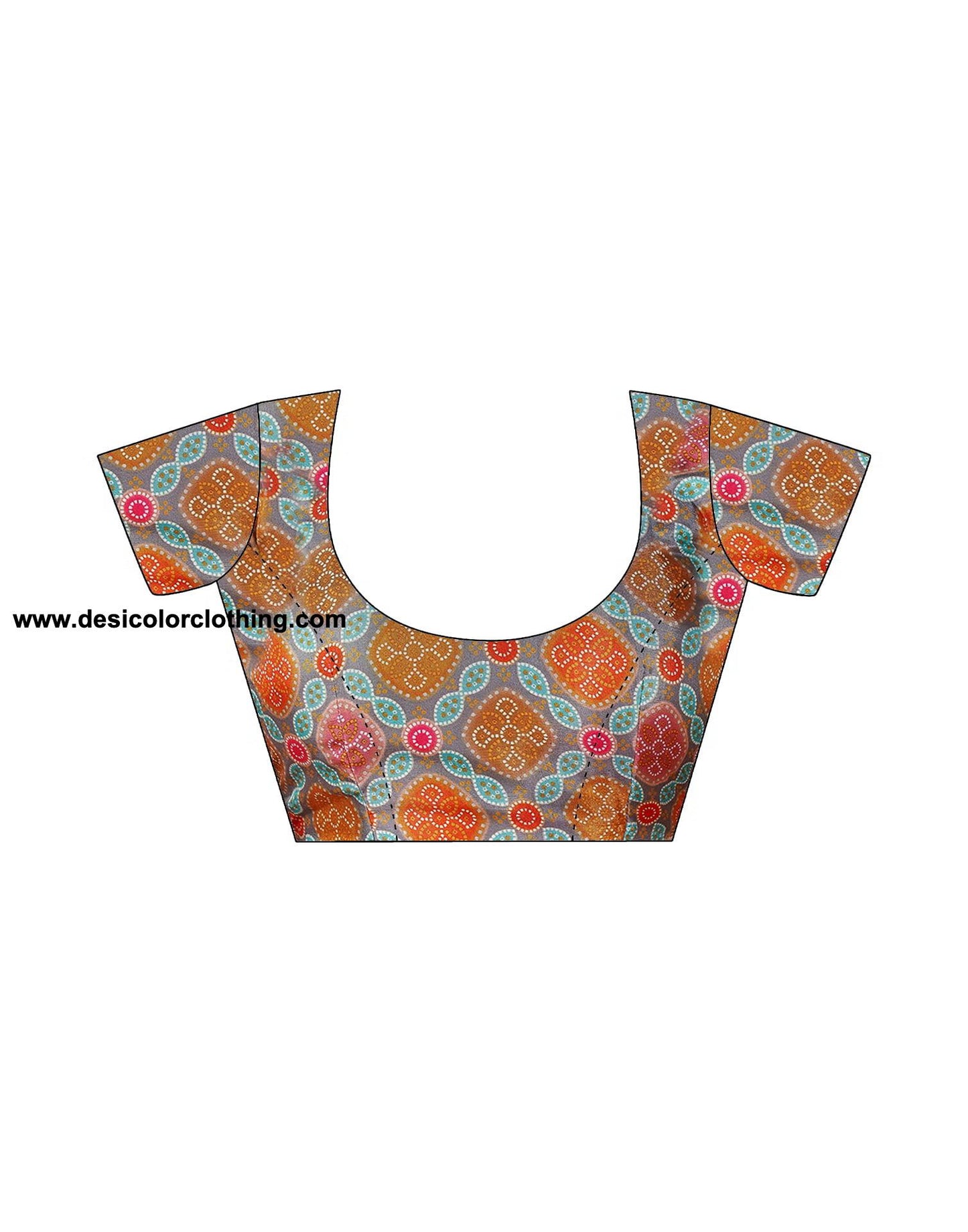 Turquoise Linen Plain Saree