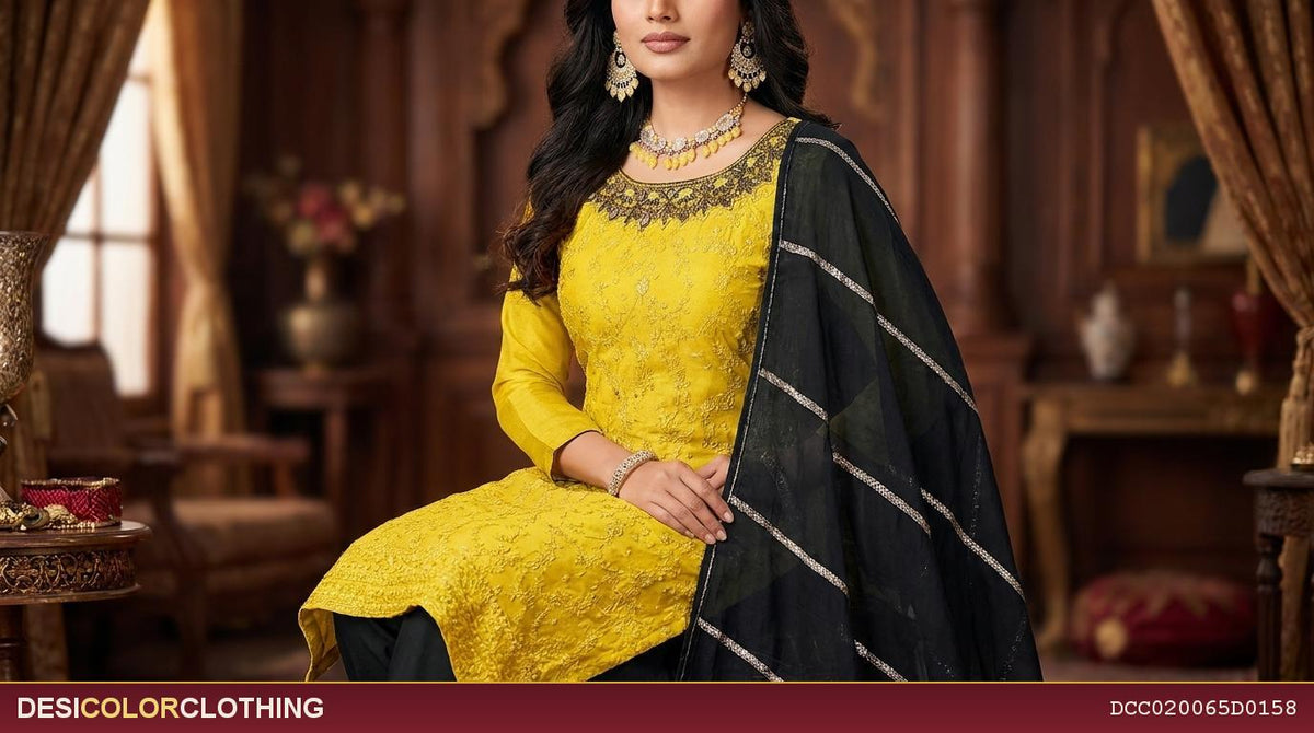 Product Image - Elegant Plazo Suit Dress Designer for Women - 3