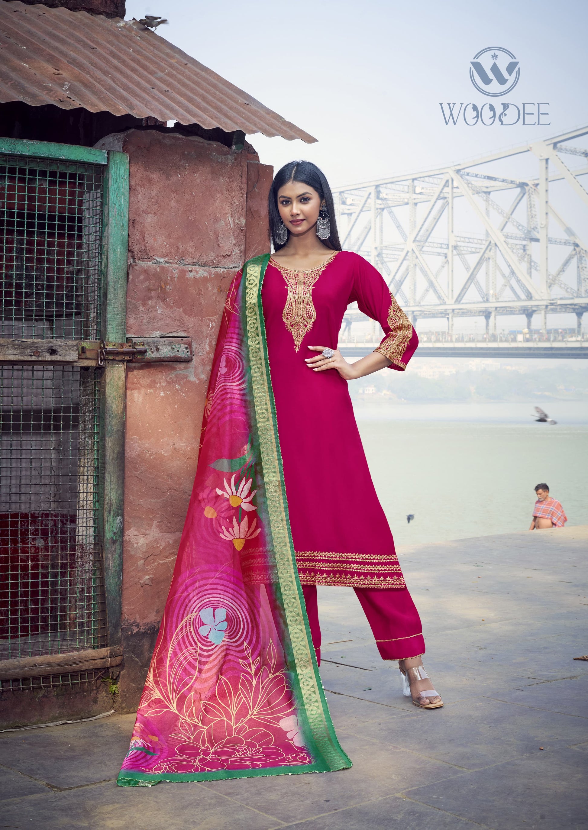 Product Image - Elegant VEDA Designer Saree - Premium Festive Attire