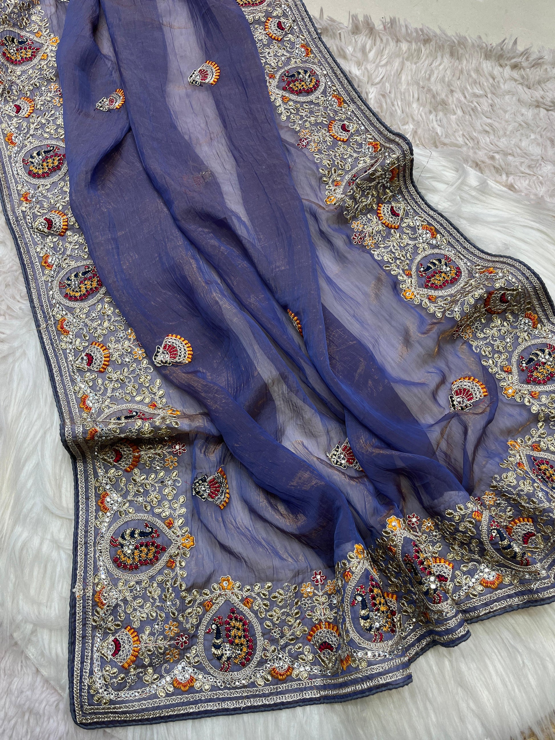 Product Image - Exquisite Designer Saree in Srivalli Silk