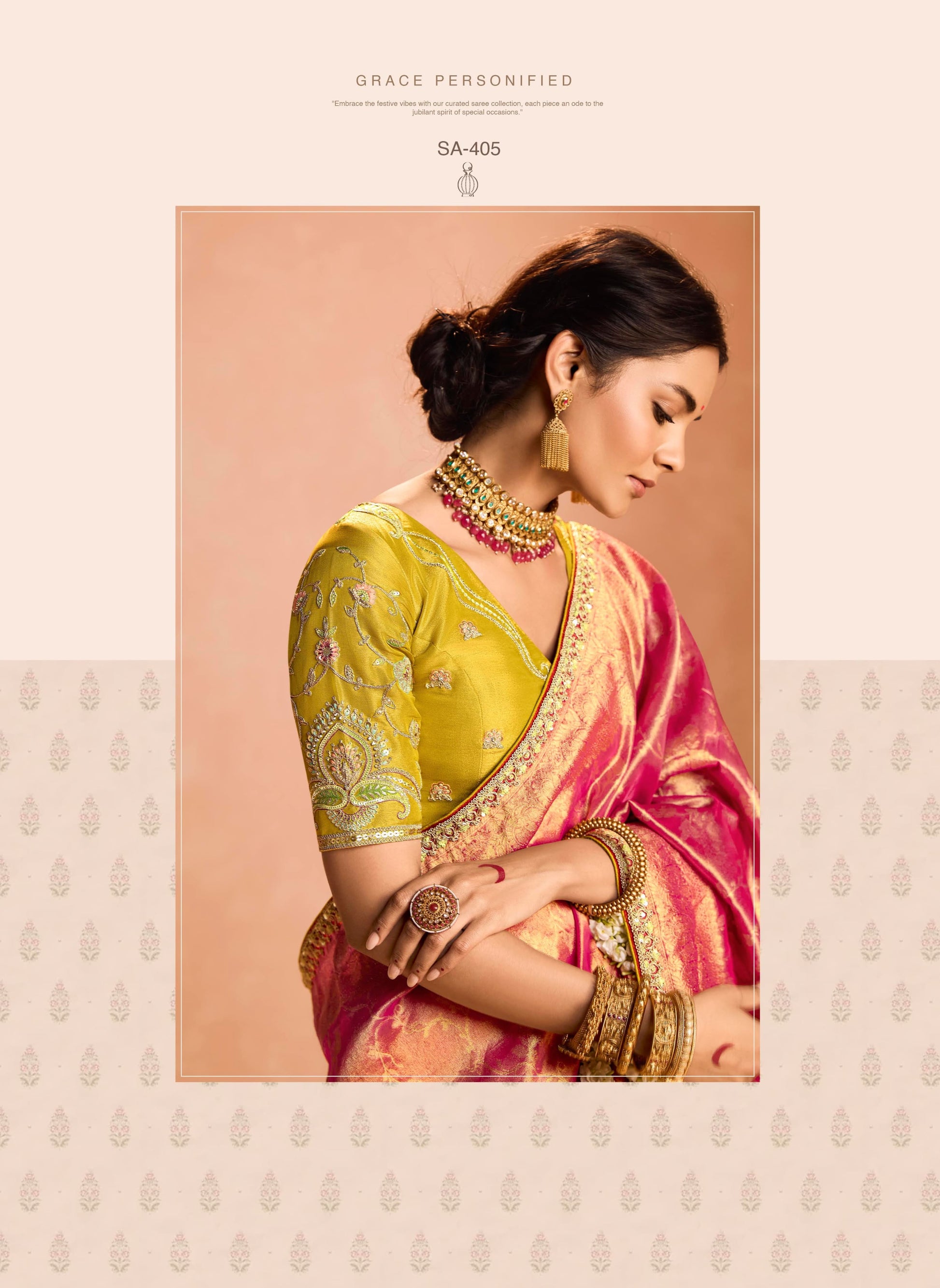 Product Image - Exquisite Soft Silk Saree with Dual Zari Weaving Design