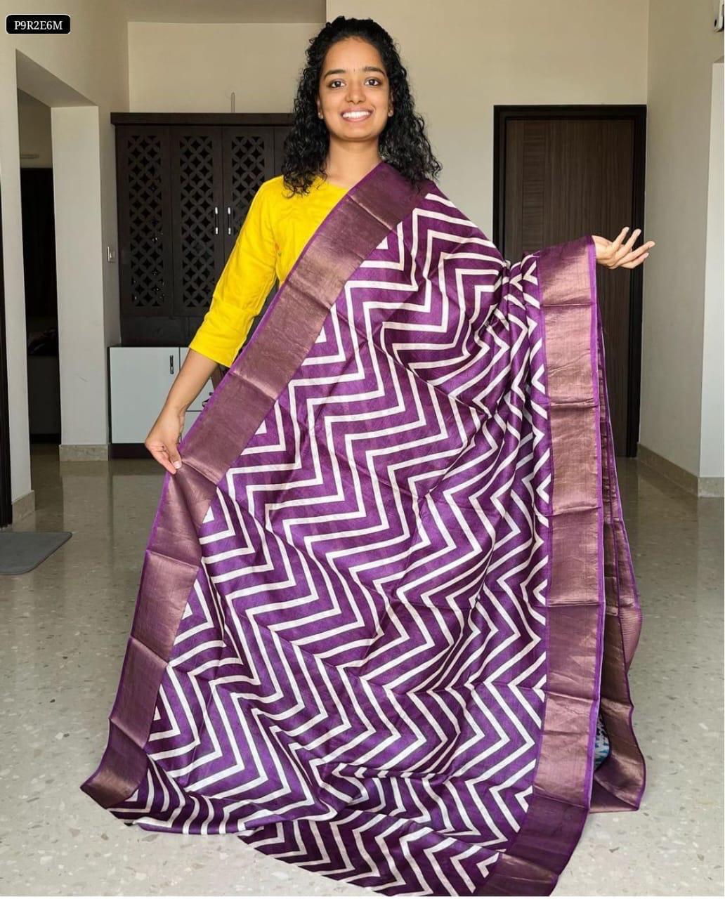 Product Image - Bhagalpuri Tussar Designer Saree - Ethnic Wedding & Festive Wear