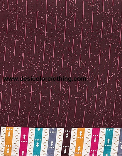Printed Polyester Unstitched Salwar Suit Material