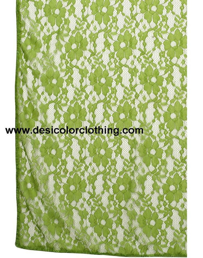 Pista Green Coloured Russel Net Partywear saree