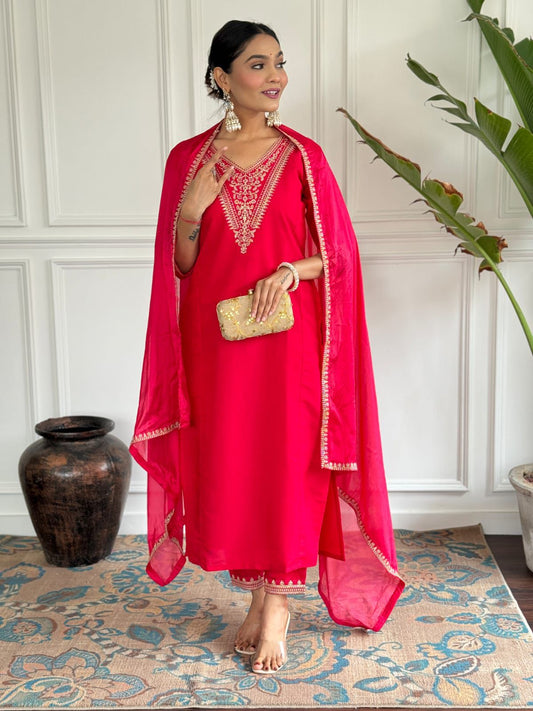 Product Image - Designer Georgette Saree - Festive Ethnic Wear