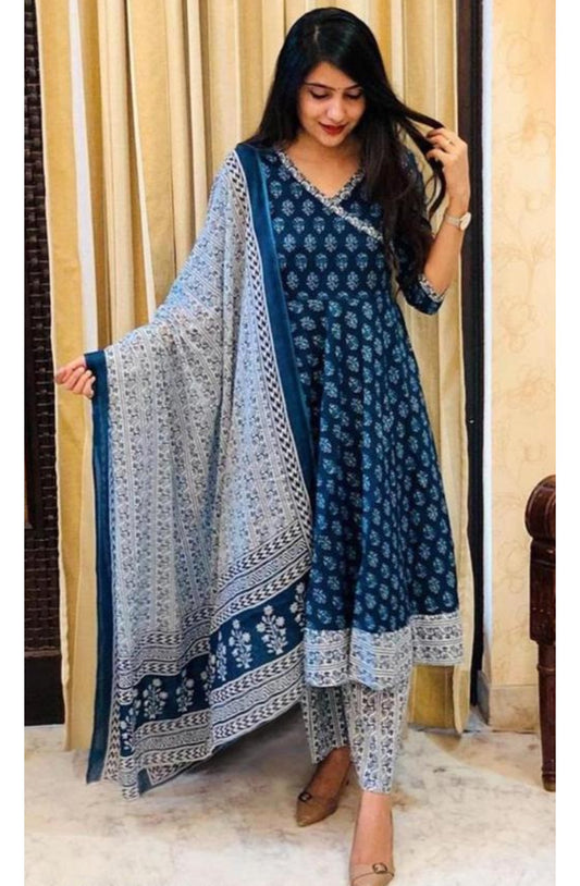 Product Image - Elegant Cotton Anarkali Suits for Every Occasion - 1