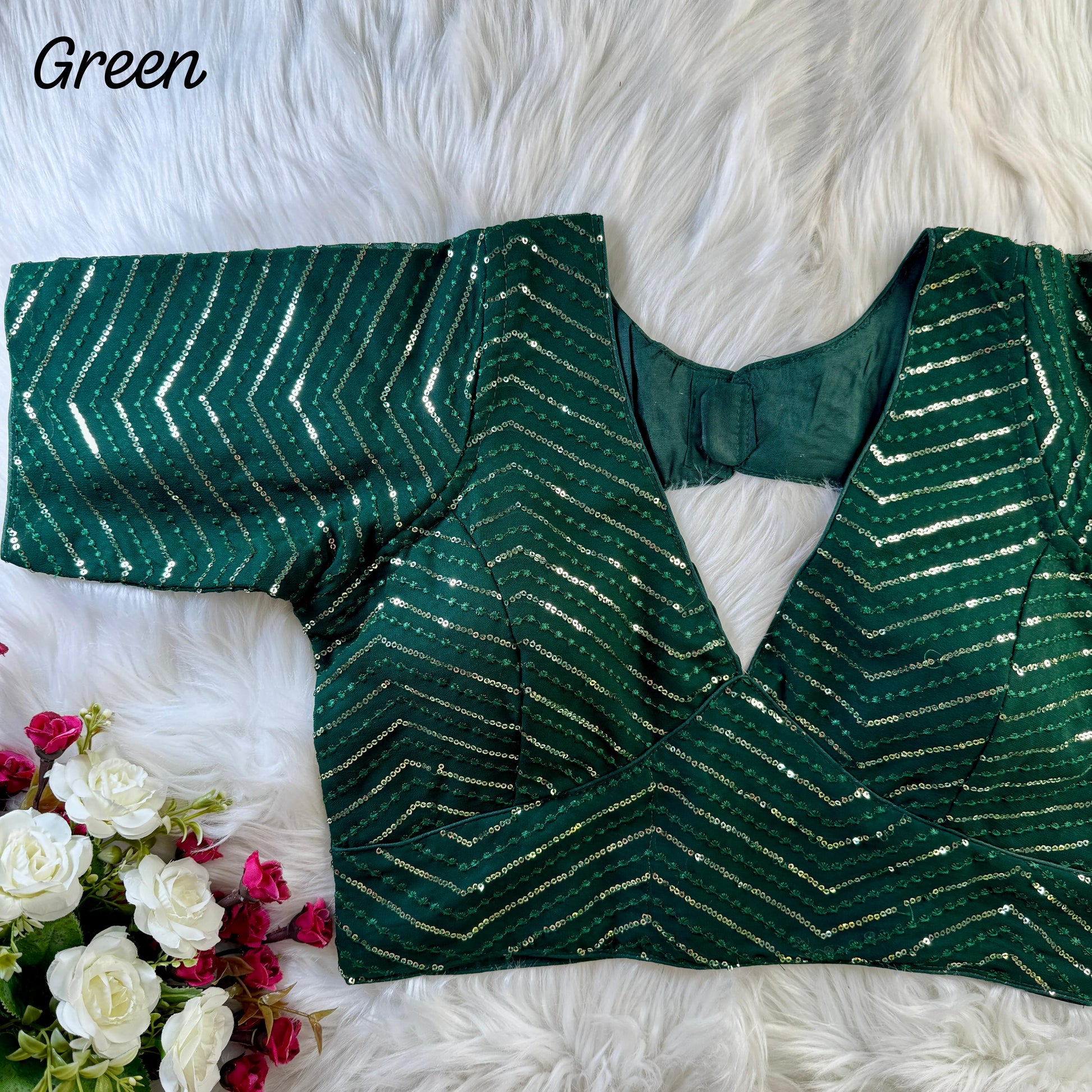 Product Image - Designer Georgette Saree Collection - Falguni