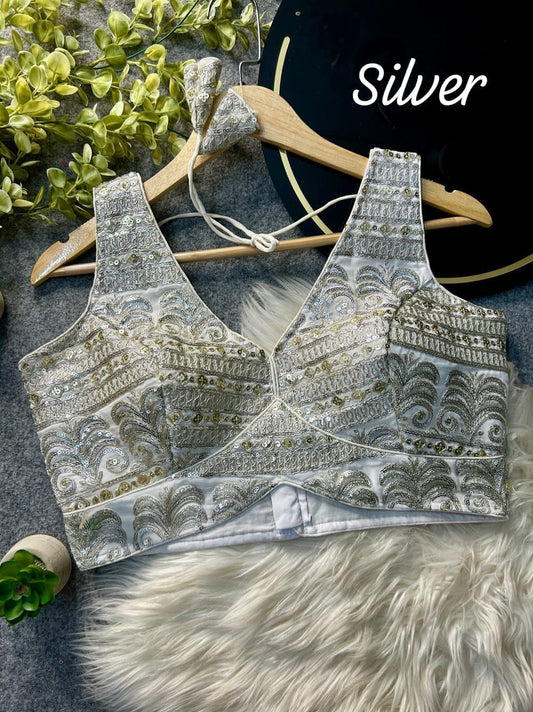 Product Image - Silver Codding Designer Saree