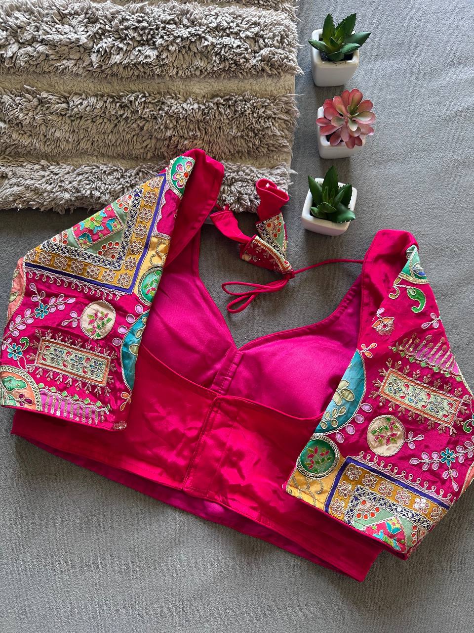 Product Image - Elegance Redefined: Pure Natural Crepe Designer Saree