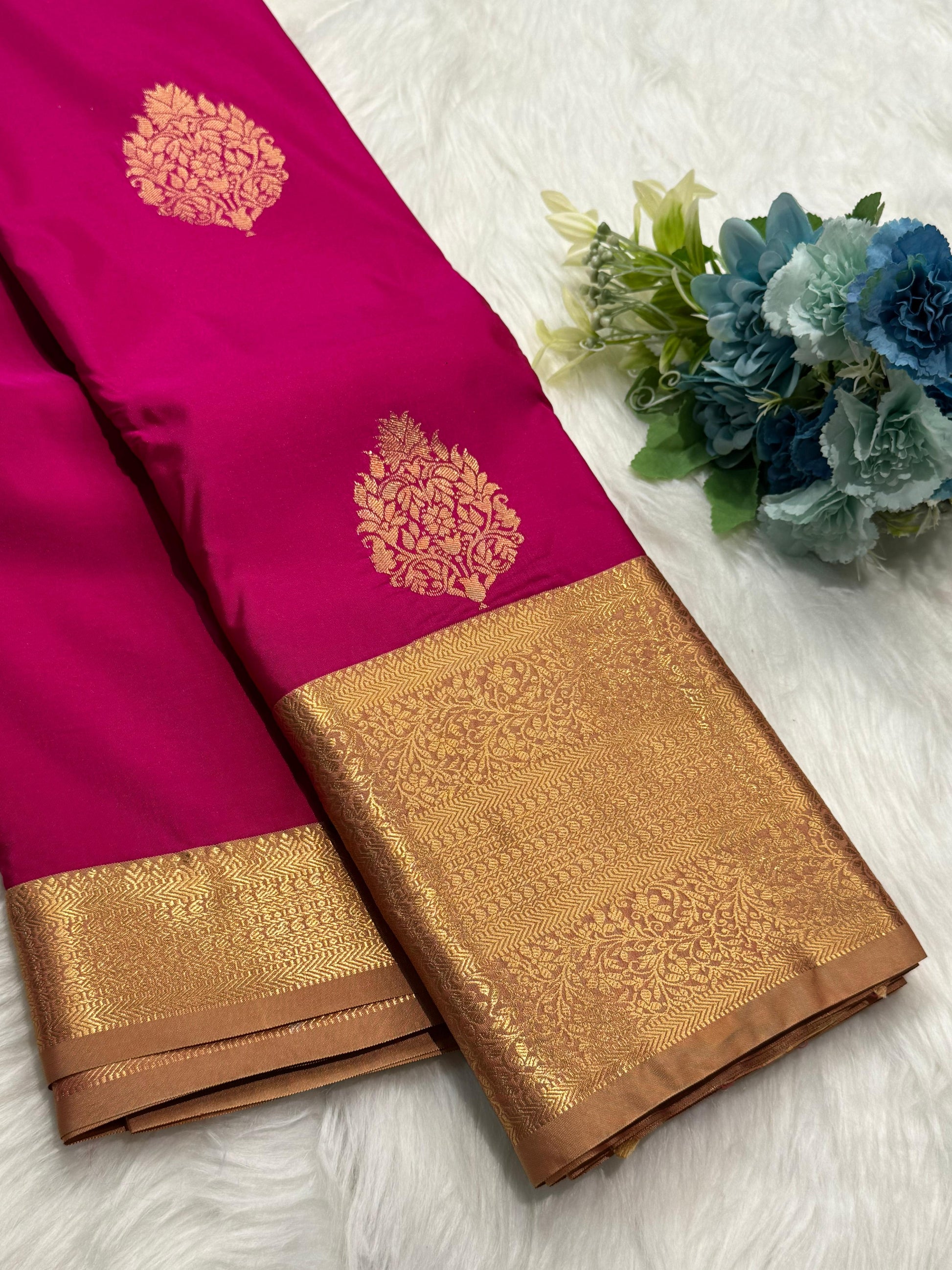 Product Image - Elegant Semi Kanchi Designer Saree