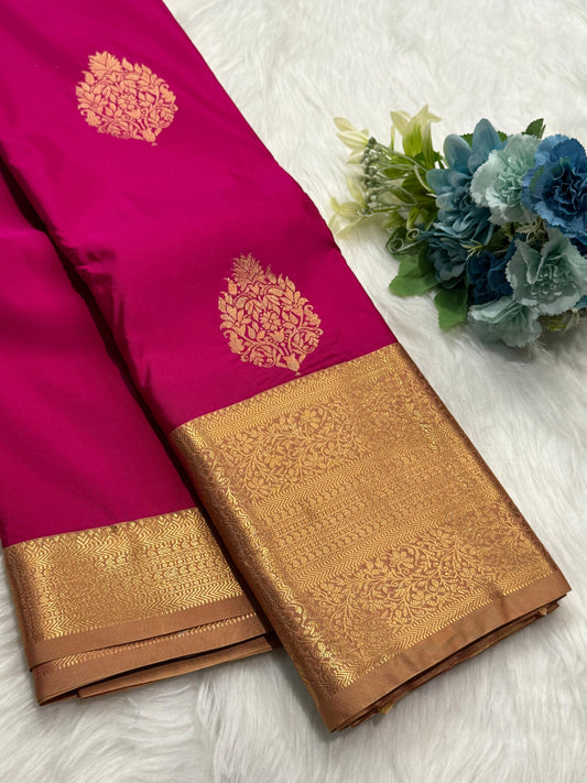 Product Image - Elegant Semi Kanchi Designer Saree