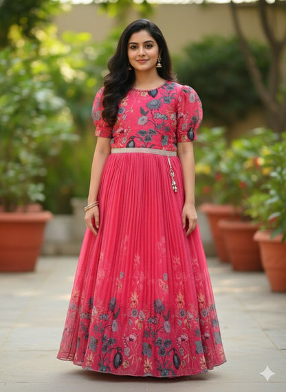 Floral Frocks | Designer Floral Dresses for Women & Girls DesiColorClothing