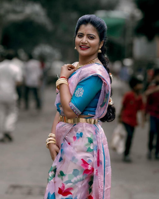 Product Image - Designer Georgette Saree - Ethnic Festive Wear