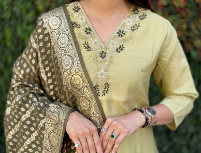 Product Image - Designer Kurti Pent Dupatta