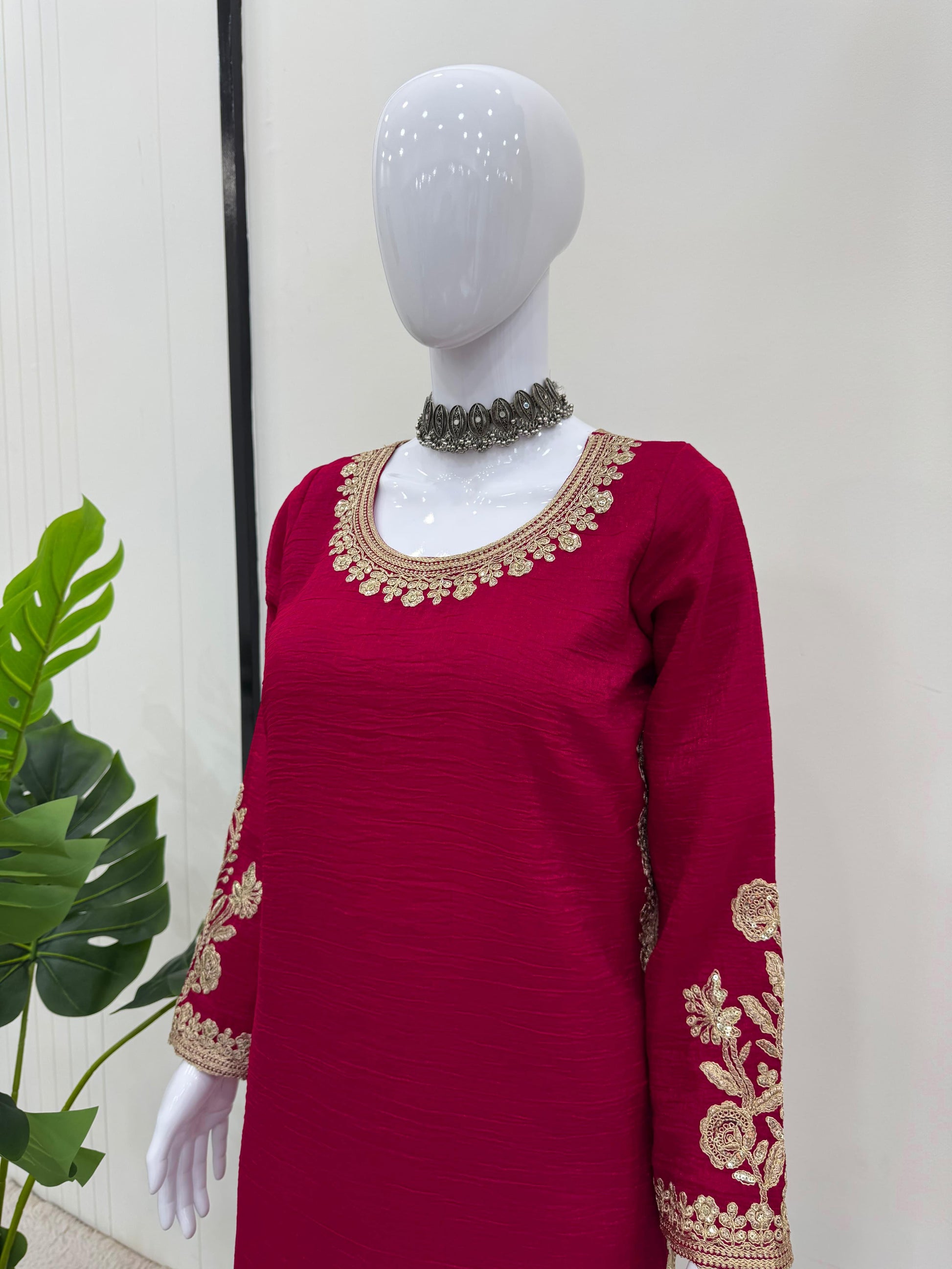 Product Image -   Designer Sharara Suit
