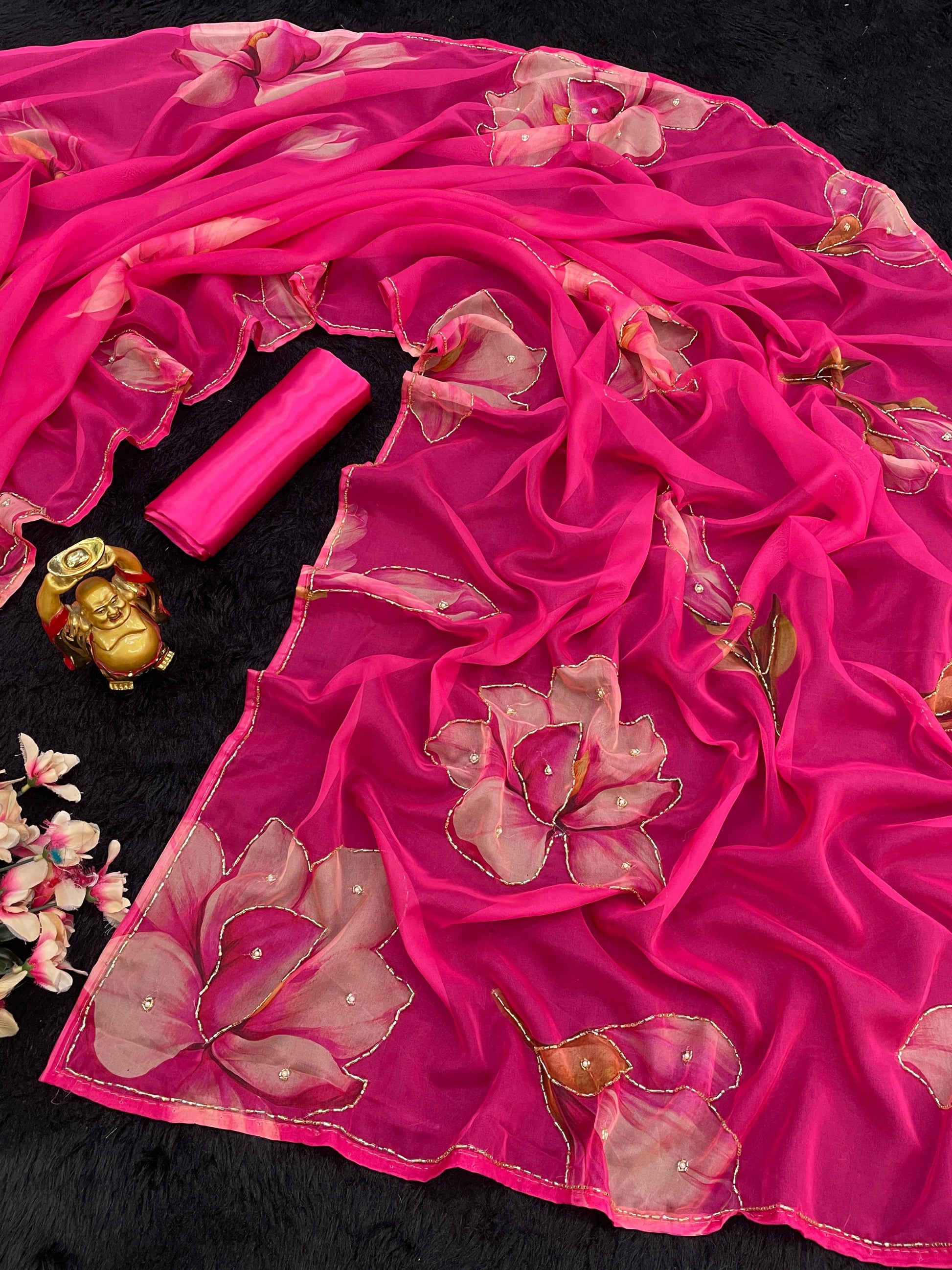Product Image - Designer Hand Work Saree - KC-854