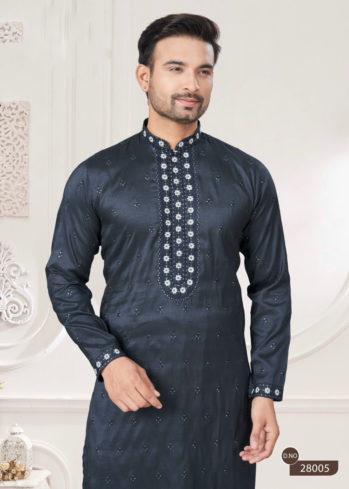 Product Image - Designer Wedding Kurta Pajama Collection Vol 28 - Aashirwad Creation