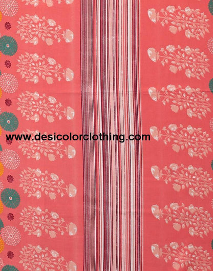 Printed Unstitched Salwar Suit Material