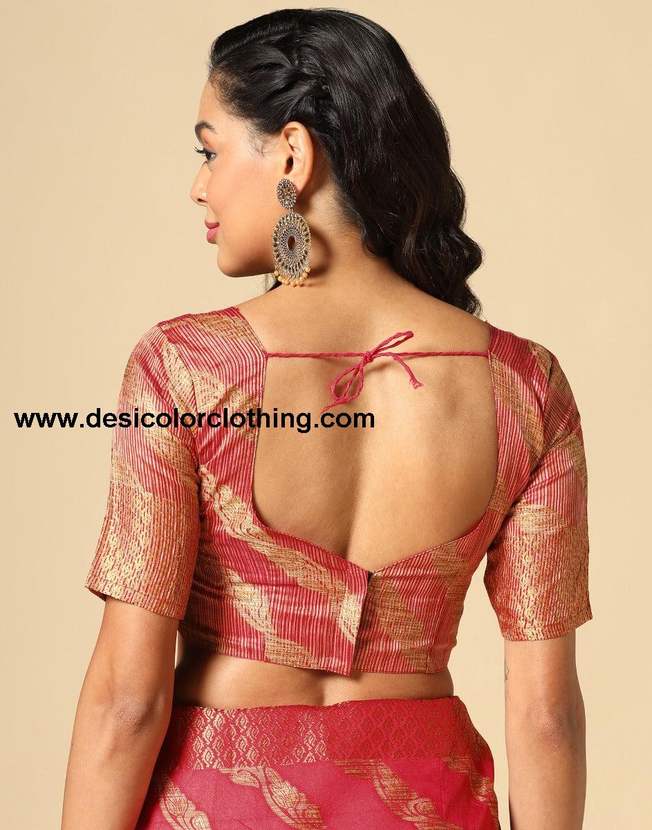 Red Silk Saree