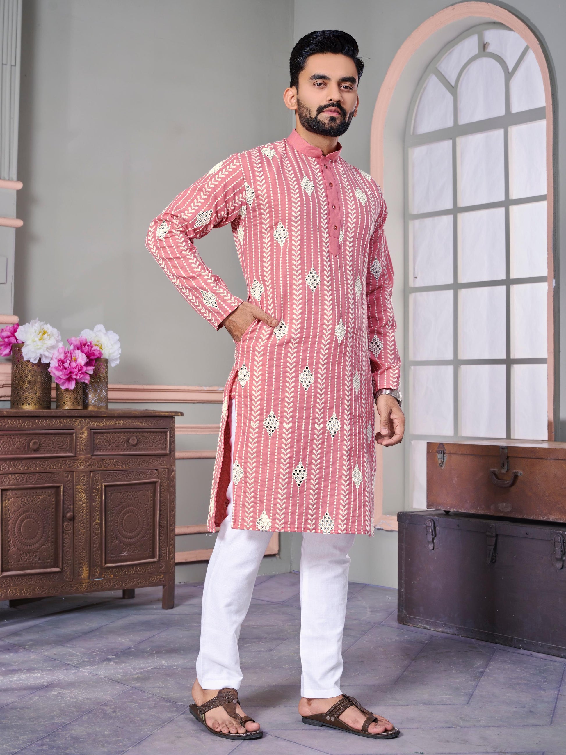 Product Image - Ethnic Men's Kurta - Classic Choice for Every Occasion