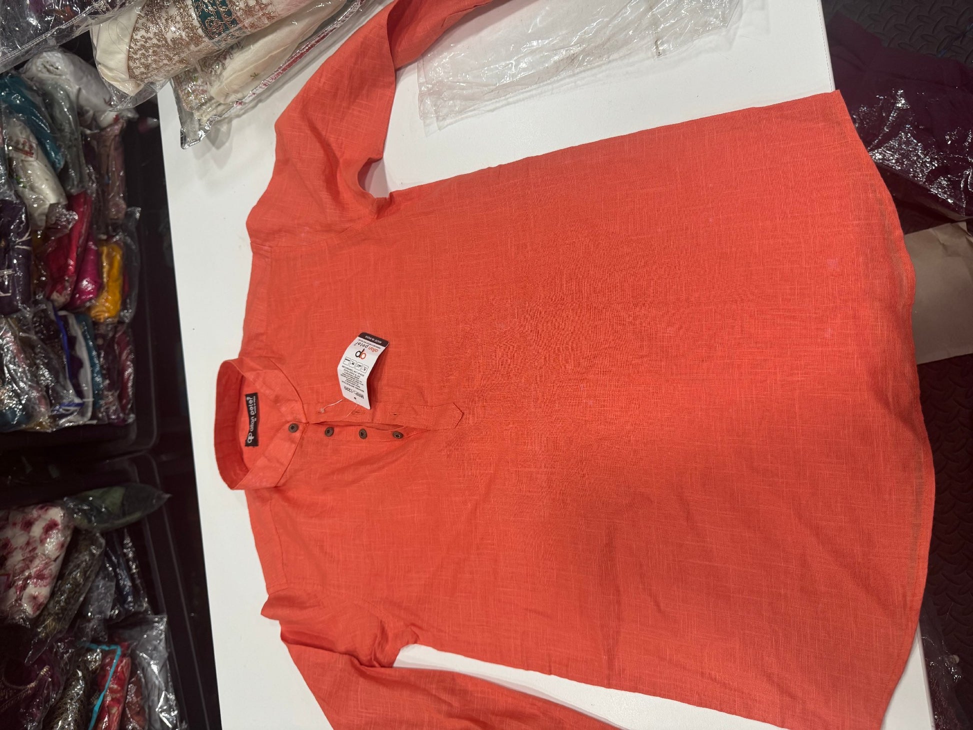 Product Image - Shop men’s short kurtas in Canada and the USA at DesiColorClothin - 1