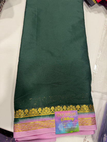Elegant Mysore Silk Sarees for Every Occasion DesiColorClothing