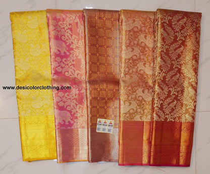 kanchipuram pure pattu handloom silk saree*