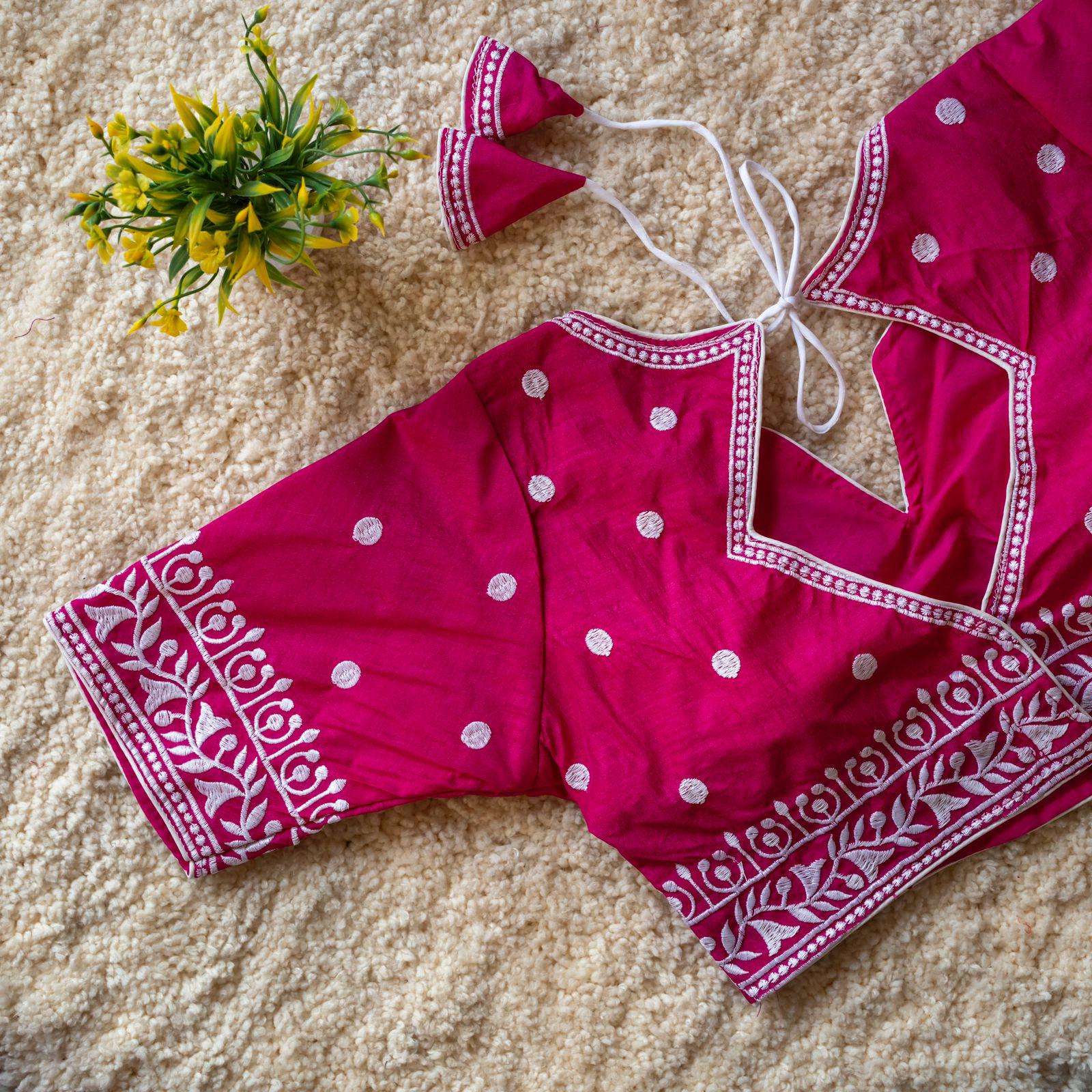 Product Image - Elegant Designer Georgette Saree with Thread Work - Festive Wear