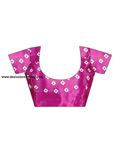 White Printed Chiffon Saree