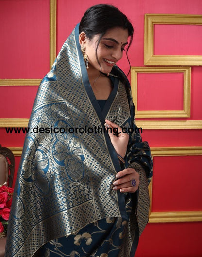 Rama Silk Plain Saree