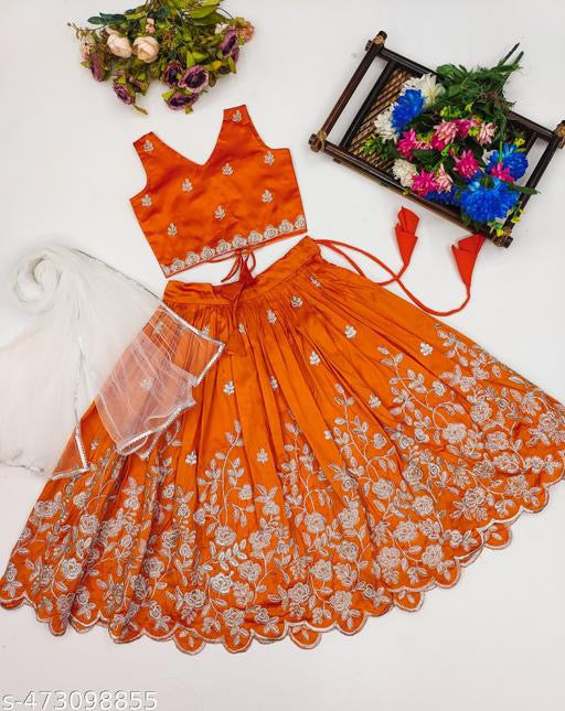 Product Image - Designer Kids Lehengas: Trendy Ethnic Wear for Girls - 3