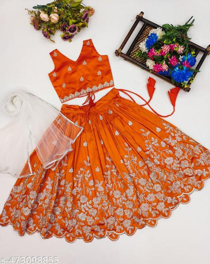 Product Image - Designer Kids Lehengas: Trendy Ethnic Wear for Girls - 3