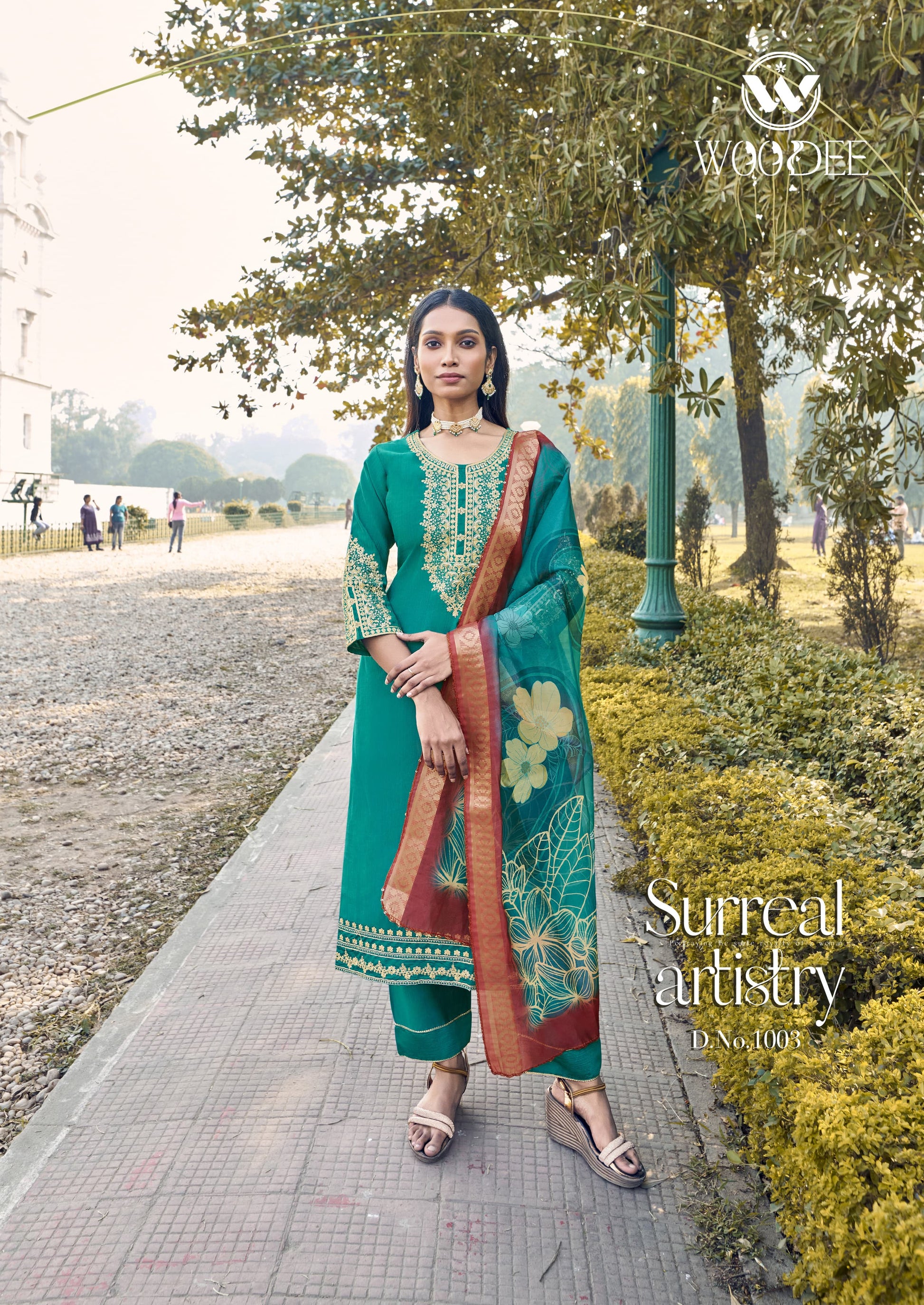 Product Image - Elegant VEDA Designer Saree - Premium Festive Attire