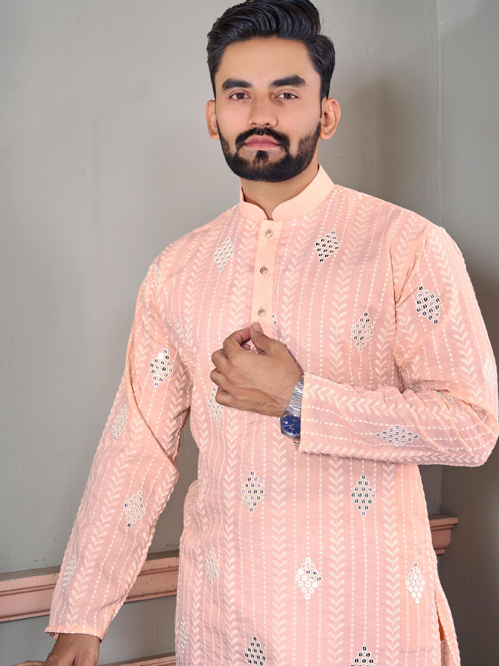 Product Image - Ethnic Men's Kurta - Classic Choice for Every Occasion