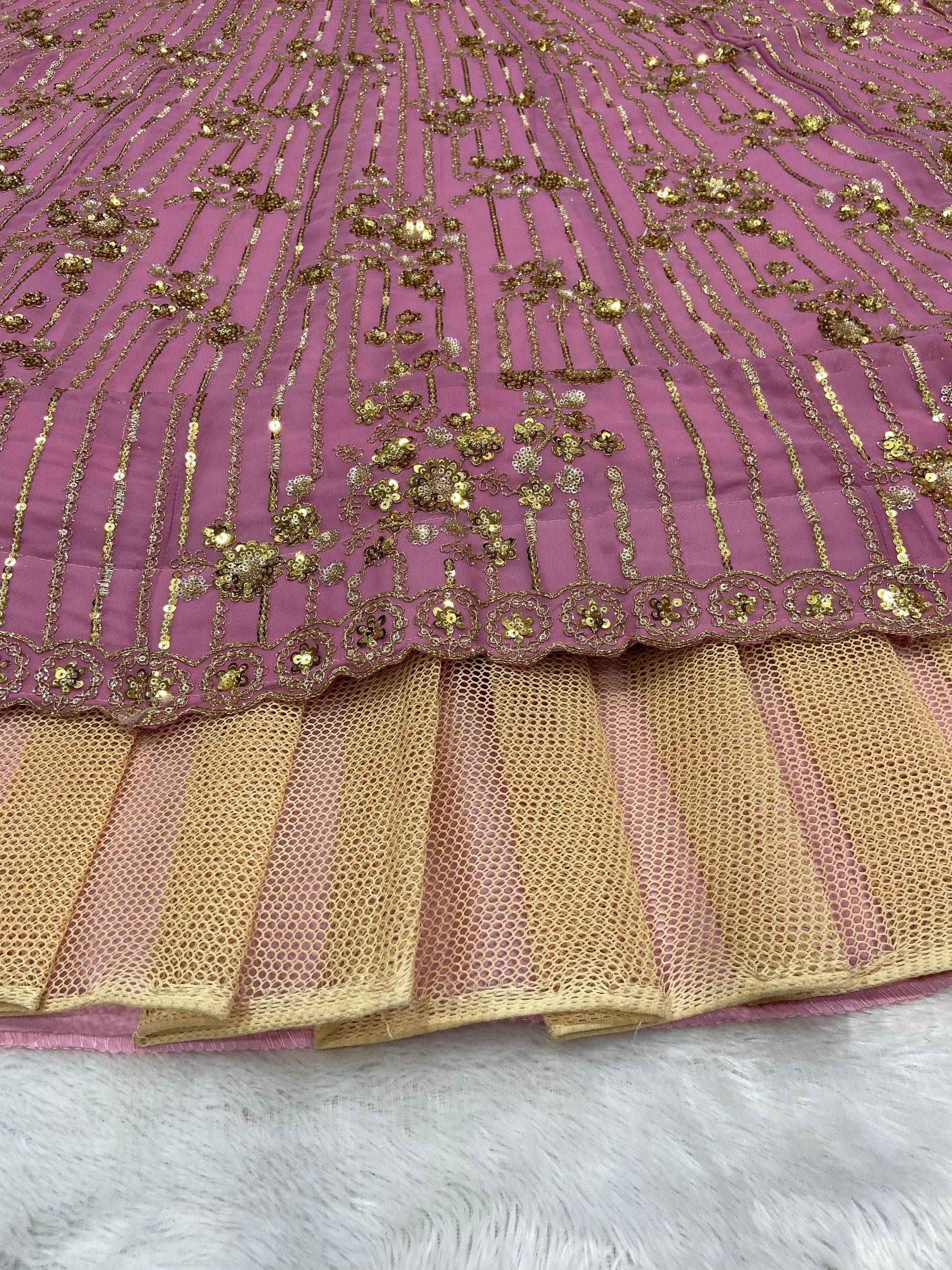 Product Image - Elegant Designer Lehenga - Premium Faux Georgette Collection