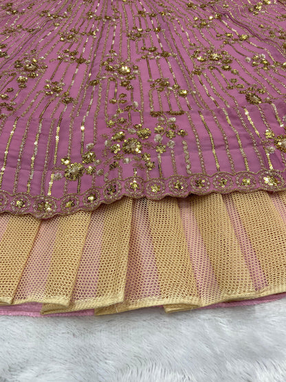 Product Image - Elegant Designer Lehenga - Premium Faux Georgette Collection